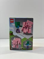 Lego Set - Minecraft - BIGFIG PIG WITH BABY ZOMBIE - BRAND, Nieuw