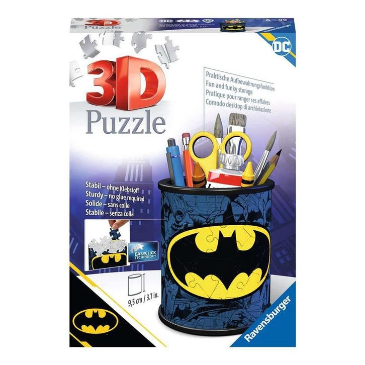 Batman 3D Puzzel Pencil Holder (54 stukken), Collections, Cinéma & Télévision, Enlèvement ou Envoi