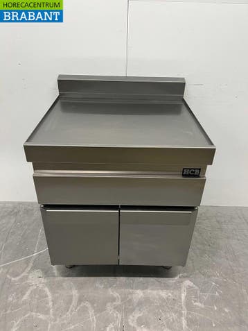 RVS Werkunit Neutraal Blind unit 70 cm Horeca, Ophalen of Verzenden