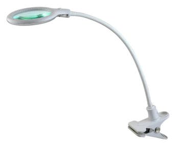 Loeplamp-3 dioptrie- LUMENO-tafelvoet-tafelklem, Verzenden, Nieuw, Loeplamp