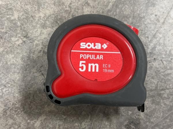 Veiling - 10x Sola rolmaat 5m Popular, Doe-het-zelf en Bouw, Meetapparatuur