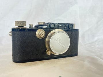 Leica, 3F III (Model F) Black Paint - Leitz Elmar 50mm f/3.5, Verzamelen