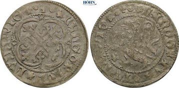 Schockgroschen ohne Jahr (1430/1444), Hessen Ludwig I, de..., Verzenden, België