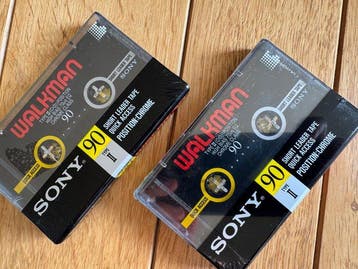 Sony - Walkman 90 (Type II Chrome Class) Lege audiocassette
