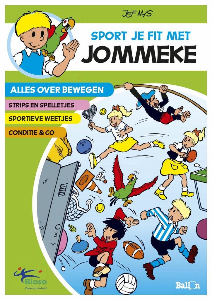 Jommeke sport mee / Jommeke buiten reeks / 4 9789063349547, Boeken, Stripverhalen, Zo goed als nieuw, Verzenden