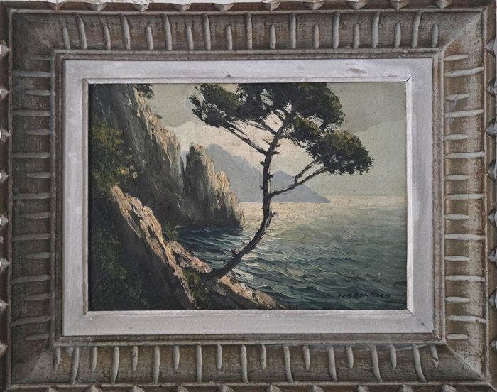 Marie-Raymond Normand (1919-2000) - Bord de mer, Antiek en Kunst, Kunst | Schilderijen | Klassiek