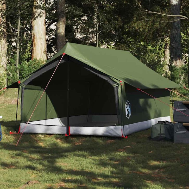 vidaXL Tent 2-persoons waterdicht olijfgroen, Caravans en Kamperen, Tenten, Nieuw, Verzenden