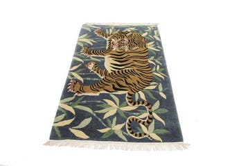 Modèle du Tigre tibétain - Tapis - 163 cm - 93 cm, Huis en Inrichting, Stoffering | Tapijten en Vloerkleden, Nieuw
