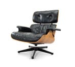 Vitra - Charles & Ray Eames - Loungestoel met voetenbank -