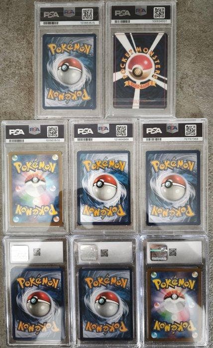 8 Graded card - PSA, Hobby en Vrije tijd, Verzamelkaartspellen | Pokémon