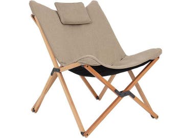 Bo-Camp Wembley - Relaxstoel - Luxe gepolsterd - Beige, Verzenden, Nieuw