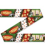 Party Tape Casino 1,2m, Hobby en Vrije tijd, Verzenden, Nieuw