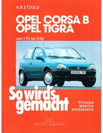1993 - 2000 OPEL CORSA B | TIGRA BENZINE | DIESEL VRAAGBAAK