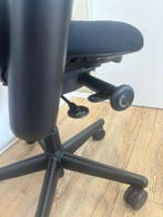 Zwarte Steelcase Leap Bureaustoel, Refurbished Met Garantie!, Verzenden, Zwart, Zo goed als nieuw, Bureaukruk