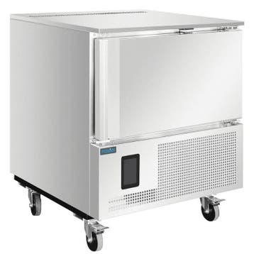 Blastchiller | 3 Niveaus (1/1 GN) | Max. 12kg (Koelen) /, Verzenden, Nieuw in verpakking