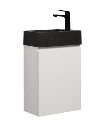 Toiletmeubel Angela 40 x 22 cm Mat Wit Fonteinmeubel, Doe-het-zelf en Bouw, Verzenden, Nieuw