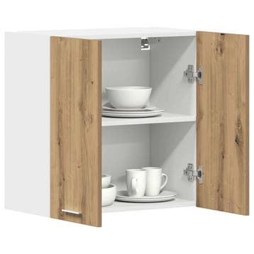 vidaXL Keukenbovenkast Lyon 60x31x60 cm ambachtelijk, Huis en Inrichting, Verzenden, Nieuw