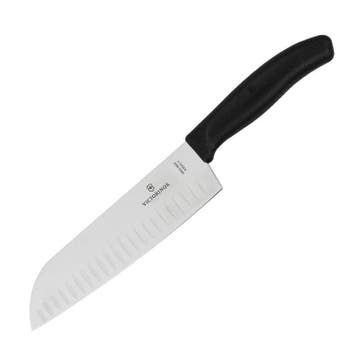 Santokumes | RVS | Zwart | Lengte 298mm Victorinox, Verzenden, Nieuw in verpakking