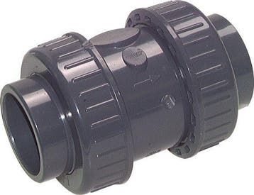 PVC Terugslagklep 50 Mm 0.012-16Bar (0.17-232Psi), Verzenden