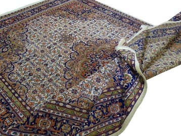 XL-Bidjar - Gereinigd - Vloerkleed - 377 cm - 252 cm, Maison & Meubles