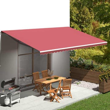 vidaXL Vervangingsdoek voor luifel 600x350 cm polyester, Verzenden