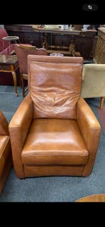 Matteo Atelier - Canapé - Cuir - Canapé et deux fauteuils,