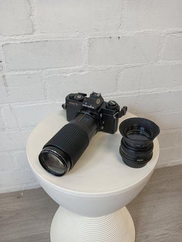 Minolta XD-7 + Tokina 4/80-200mm + MD 1.7/50mm | Appareil
