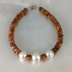 Zonder minimumprijs - Armband Zilver Parel - Gemengde