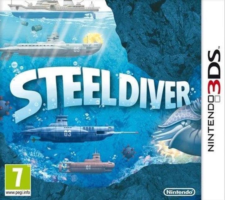 Steel diver (Nintendo 3DS tweedehands game), Games en Spelcomputers, Games | Nintendo 2DS en 3DS, Ophalen of Verzenden