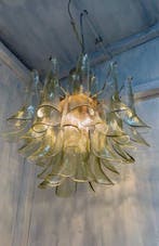La Murrina - Lampe - Lustre design Murano vintage des années, Antiquités & Art