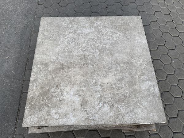 Veiling - 22 M2 Keramische Tegel Beige Nuance 80x80x4 Cm, Tuin en Terras, Tegels en Klinkers