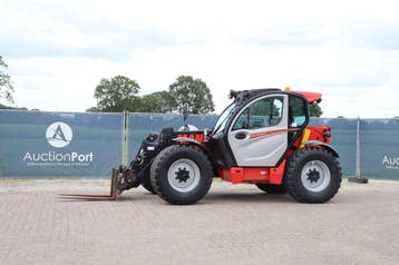 Veiling: Verreiker Manitou MLT 741-140 Diesel 4100kg 2018, Zakelijke goederen, Machines en Bouw | Kranen en Graafmachines, Ophalen