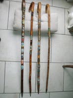 Wandelstok (4) - Eik, Kastanje, Beuken - Bergstokken hout, Antiek en Kunst