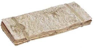 Berkenschors White ca. 30x12 cm 6 stuks, Nieuw