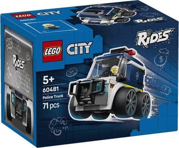 LEGO - City Brick Rides 60481 - Politiewagen, Verzenden, Nieuw