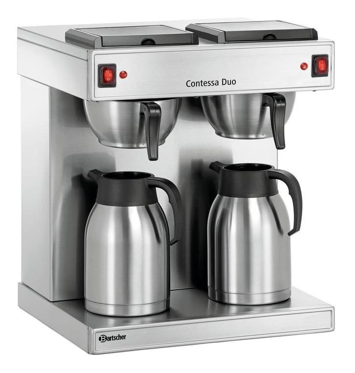Koffiemachine Contessa Duo | 2x 2L | 2x 1.4kW |, Articles professionnels, Horeca | Équipement de cuisine, Envoi