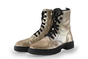 Sub55 Veterschoenen Meisjes in maat 34 Zilver, Verzenden, Schoenen