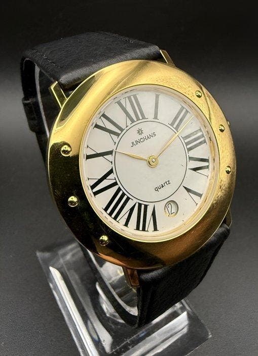 Junghans - Tank NOS - Gold Tone - Sans prix de réserve -, Bijoux, Sacs & Beauté, Montres | Hommes