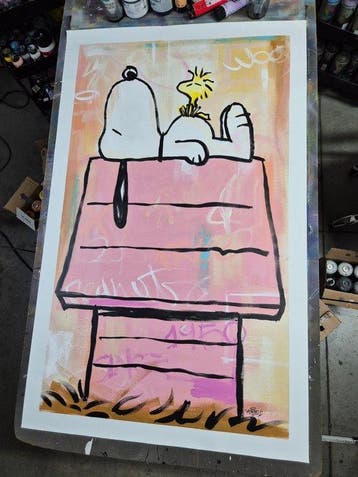 Hipo (1988) - Snoopy & Woodstock: Soft Afternoon (XXL One of