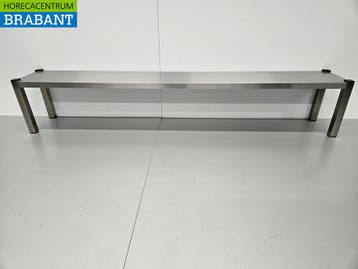 RVS HCB Etagère Brug Premium-line 200 cm Horeca, Ophalen of Verzenden, Nieuw in verpakking