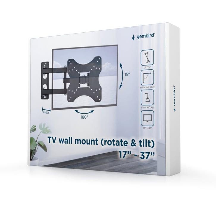 Tv muurbeugel muur beugel draai- en kantelbaar 23-42 inch, Audio, Tv en Foto, Overige Audio, Tv en Foto, Nieuw, Verzenden