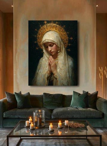 Canvas Fit - Alberto Ricardo -  Virgen María. La Reina de