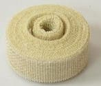 Jute band Gebleekt 5 cm rol 40 meter, Nieuw
