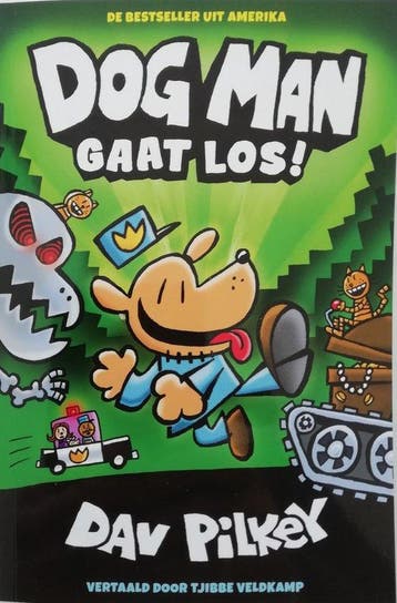 Dog Man - Dog Man gaat los 9789493356139 Dav Pilkey, Boeken, Verzenden, Zo goed als nieuw, Dav Pilkey