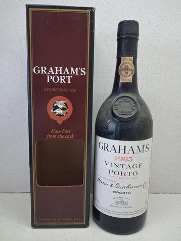 1985 Grahams - Vintage Port - Embouteillé en 1987 - Douro -, Nieuw