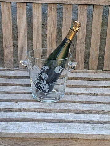 Perrier-Jouët - Champagne koeler - Glas