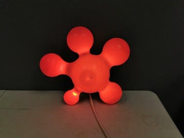 Wandlamp - Metaal, Rubber
