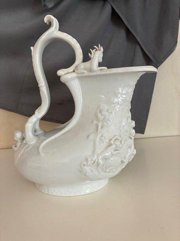 Carafe blanche Vecchio Ginori - Porcelaine - Italie - XXIe