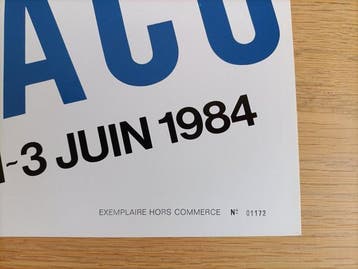 P. Bérenguier - A.I.P MONACO - Affiche Officielle Grand Prix
