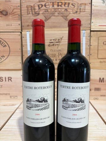2006 & 2004 Château Tertre Roteboeuf - Saint-Émilion Grand